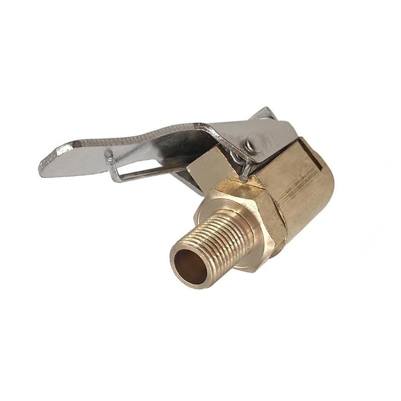 1pc Car Truck Tyre Tire Inflator Valve Air Pump Clip Accessories Adapter Car Nozzle Connector Connector Adapter Inflatable F6Y3